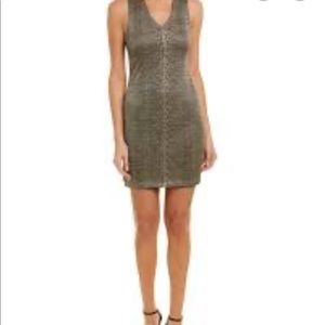 Tart black and gold snakeskin dress